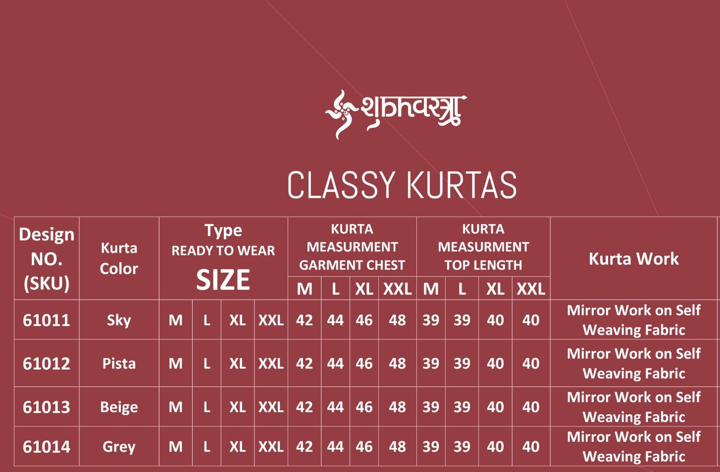 Classy Kurtas By Shubhvastra Mens Kurta Wholesale Market In Surat